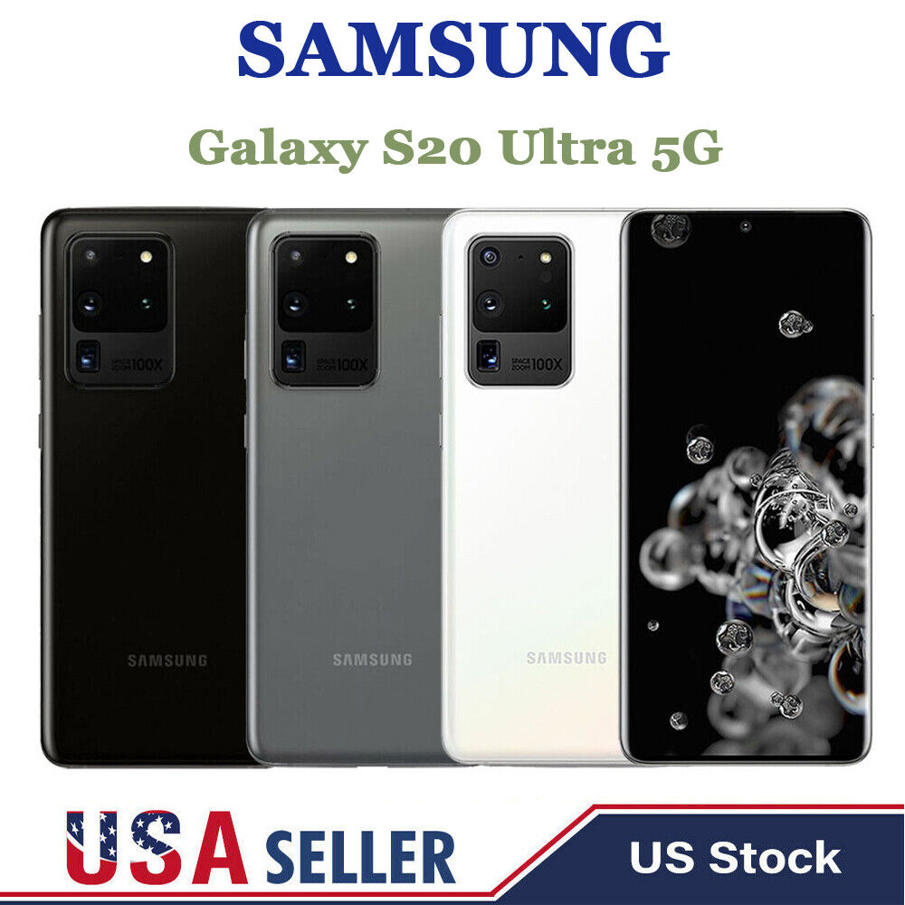 *NEW SEALED* Samsung Galaxy S20 Ultra 5G G988U Verizon AT&T Unlocked Smartphone 