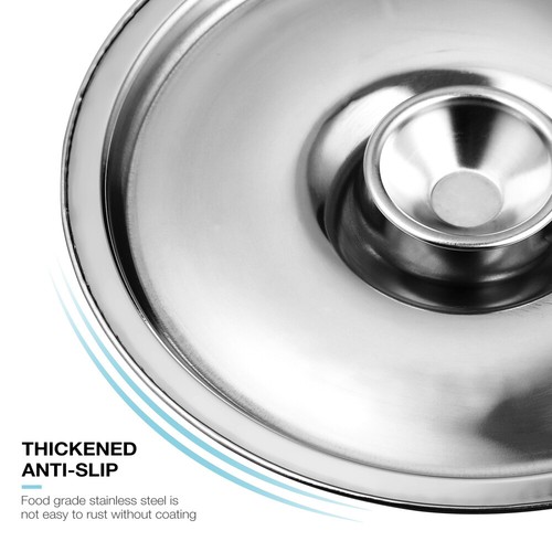 Edelstahl Topfdeckel Soßenpfanne Deckel nur für Pfannen Deckel klein Kochtopf - Bild 11 von 12