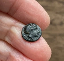 MYSIA, KYZIKOS (4TH-3RD  CENTURY B.C).  BRONZE COIN.