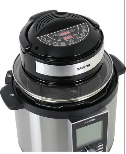 8 in 1 Air Fryer Lid for 6Qt & 8Qt Stovetop Pressure Cookers, Multicookers, Inst - Picture 4 of 8