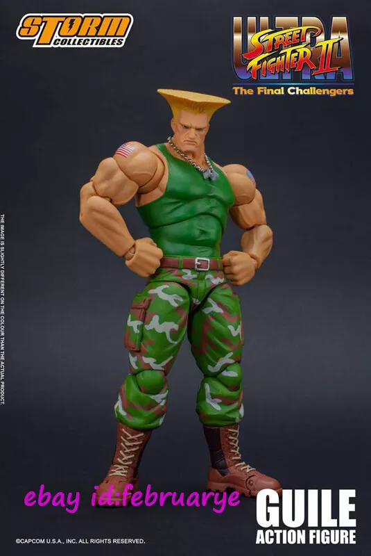 Flash art of guile from street fighter