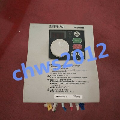 1 PCS Mitsubishi Inverter FR-S520-2.2K 2.2KW 220V in good condition