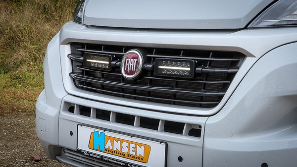 KüHlergrill LED Fernscheinwerfer Passend FüR Fiat Ducato 2014-2021 Trigano Hobby-image