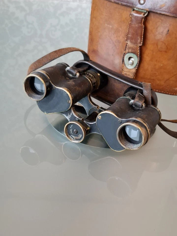 Emil Busch A.G RATHENOW D F 03 6 Fach U.F Fernglas - Bild 3 von 4