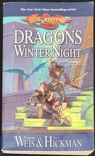 Dragonlance DRAGONS OF WINTER NIGHT by Margaret Weis (PB 2000) Chronicles book 2
