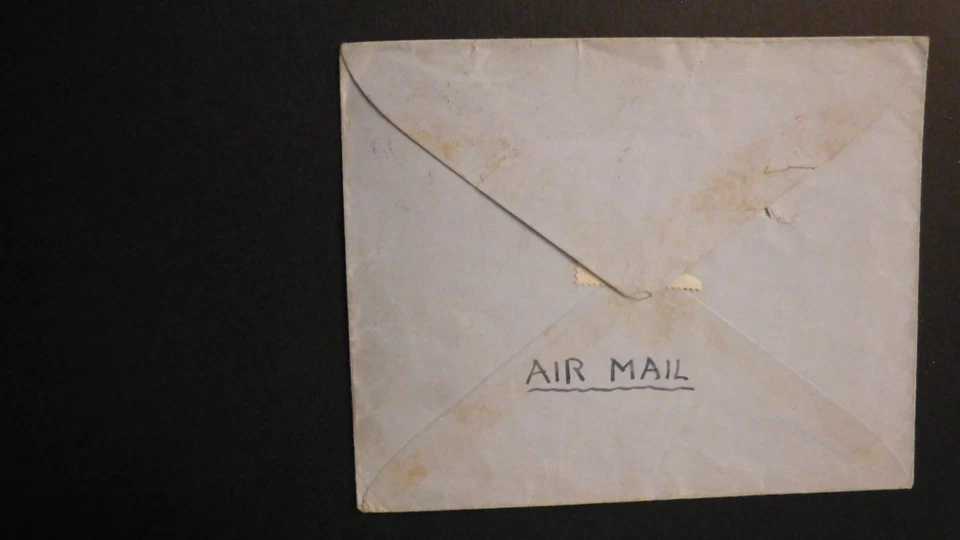 Cubierta de correo aéreo de la década de 1940 Royal Air Force censor Egipto a Gales del Sur Inglaterra Foto 2 de 2