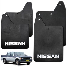 Front Rear Splash Guard Rubber Mud Flaps Fits Nissan Big-m Navara D21 87 97