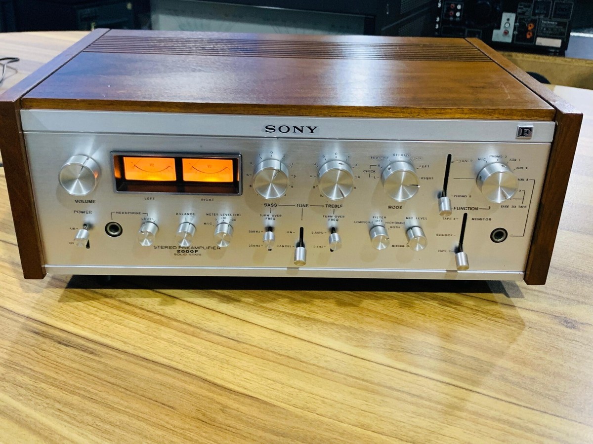 アンプ SONY TA-2000F Highest grade Sony TA-2000F vintage high end audio pre