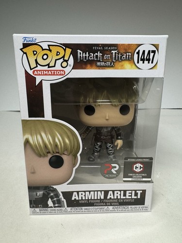 Funko Pop! Armin Arlelt – Attack On Titan Sammelfigur, Ca. 9,5 Cm, Offizielles Merchandise Für Fans