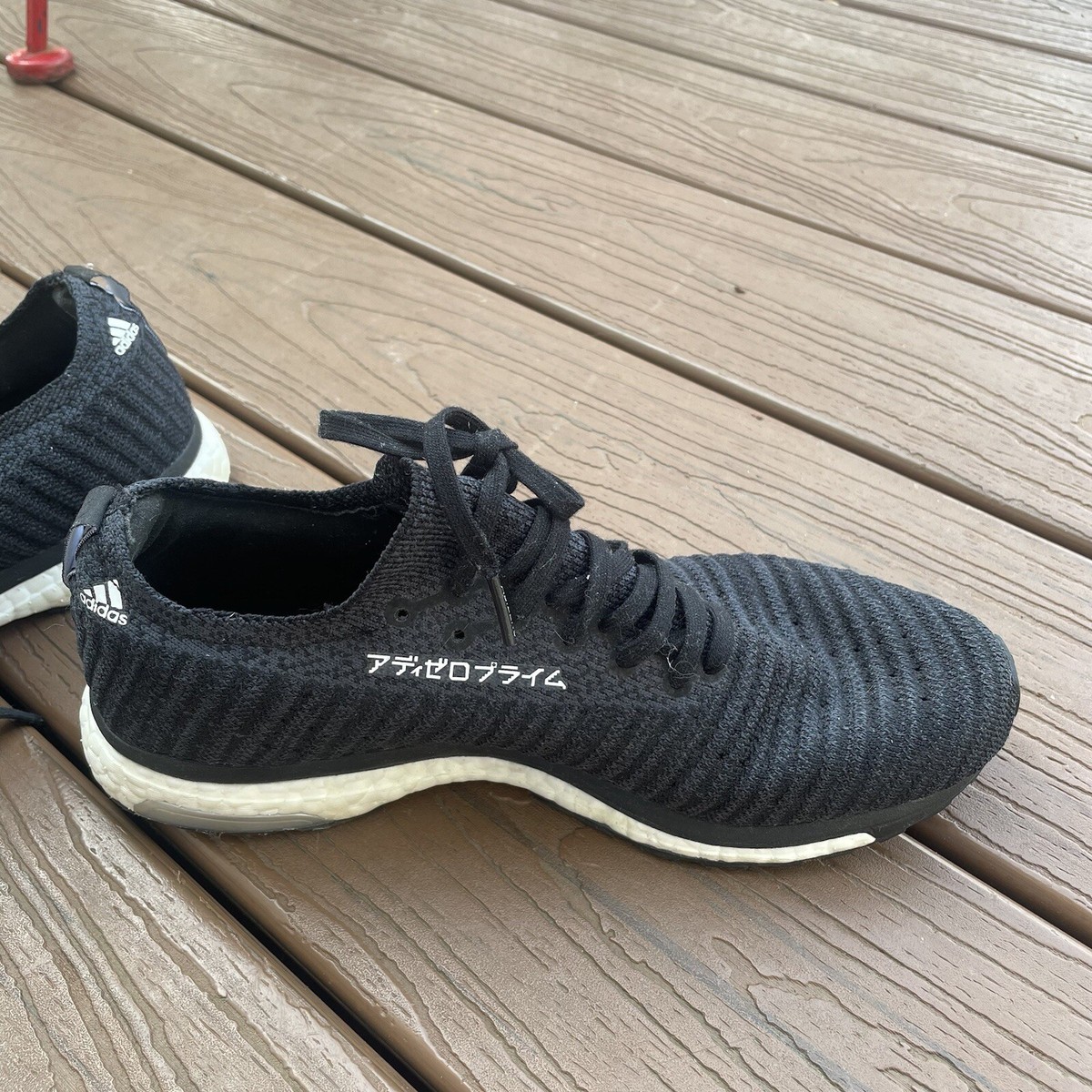 Adidas Adizero Prime Mens Size 11 Running Shoes Sneakers Black Primeknit B37401 Adidas Adizero Prime  main image 2