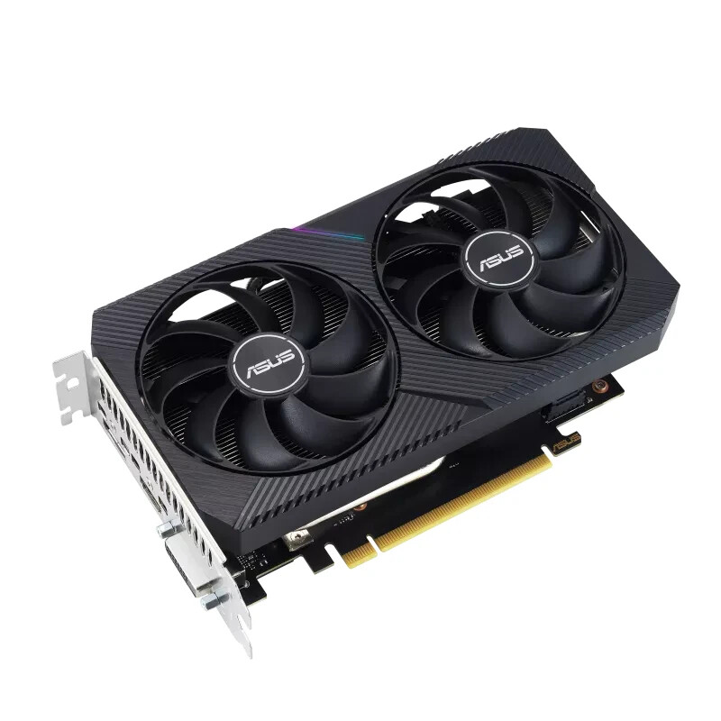 ASUS Dual GeForce RTX 3050 V2 OC Edition 8GB GDDR6 with two