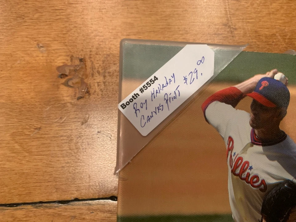 Impresión en lienzo de Roy Halladay imágenes deportivas de 8x10" Foto 2 de 4