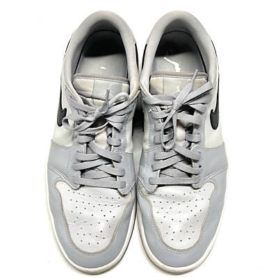 Nike Air Jordan 1 Low Golf Wolf Grey White Mens US Sz 13 DD9315-002 Worn Insoles Nike Air Jordan 1 Low Golf Wolf Grey White Mens US Sz 13  main image 4