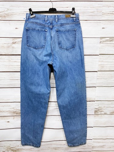 Eddie Bauer Womens Denim Jeans Size 16T Blue High-Rise 5 Pockets 100% Cotton - Picture 4 of 8