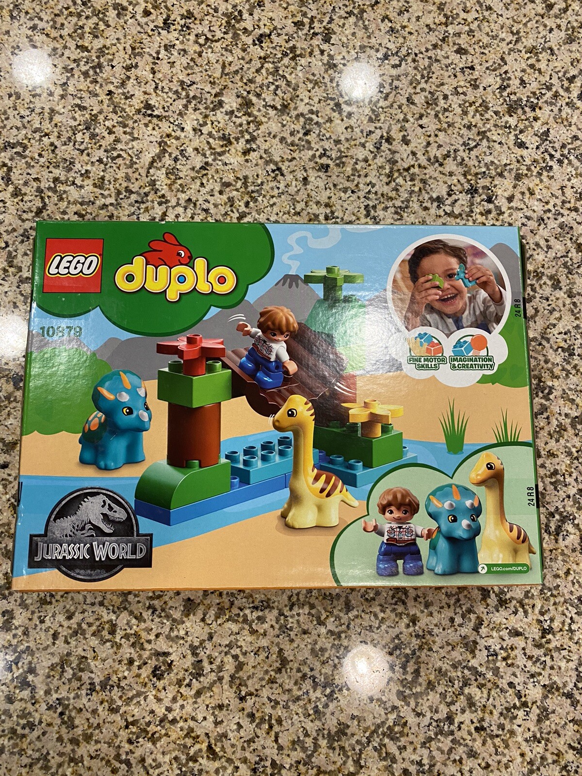 lego jurassic world petting zoo