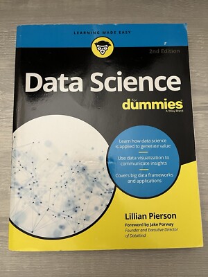 Data Science for Dummies by Lillian Pierson (2017, Trade Paperback)