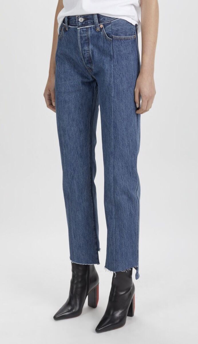 Vetements x Levi's Classic Reworked Jeans Women's Small Blue Vetements x Levi's Classic Reworked Jeans Women's Small Blue