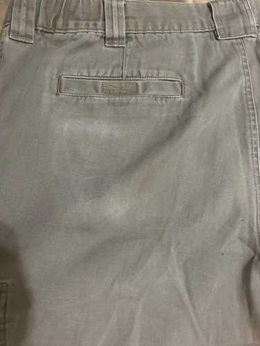LL Bean Cargohose Herren Größe 42 X 32 Khaki Natural Fit Wandern Hellbraun - Bild 6 von 8