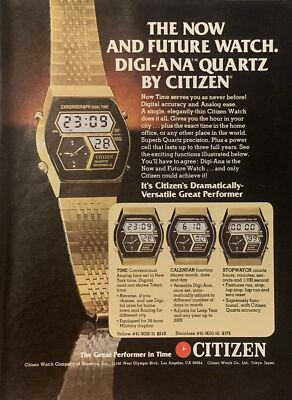 Ⴤ880ꕤ レア シチズン DIGI-ANA デジアナ 腕時計 70s Ⴤ880ꕤ レア シチズン DIGI-ANA デジアナ 腕時計 70s メンズ - 時計