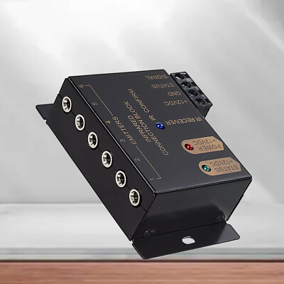 Infrared Remote Control Repeater Hidden IR Extender Emitter Receiver System Kit