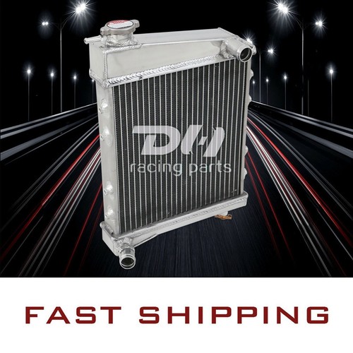 Aluminum Radiator Fit 1967-1991 Austin Rover Mini Cooper 850 1000 1100 1275 l4 - Picture 2 of 12