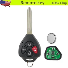 Keyless Entry Remote Key Fob HYQ12BBY For Toyota Camry 2007 2008 2009 2010 2011