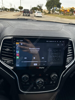 2+32G Android 13 for Apple Carplay Radio for Jeep Grand Cherokee 2014-2022 10 in