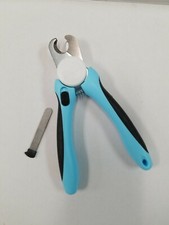 Cat Dog Nail Clippers Trimmer With Safety Guard to Avoid Over-cutting Nails Pet 