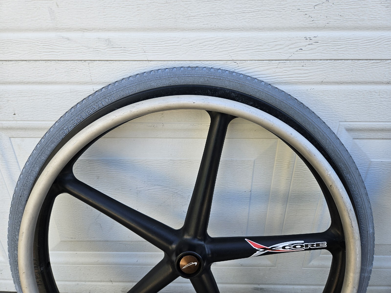 Pair 22” Xcore Wheelchair Wheels W/ Axle Pins rims Used Xcore quickie