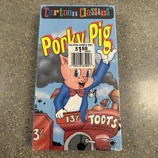 RARE DS Porky Pig VHS 1992 Cartoon Classics Volume 1 SEALED