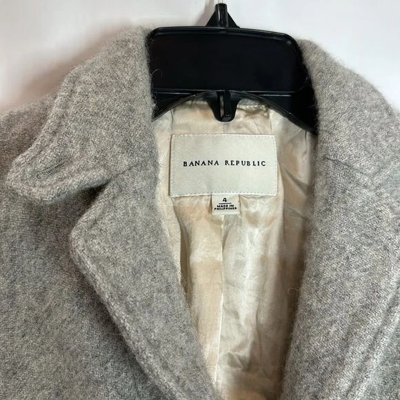 Banana Republic | Todder 4 灰色羊毛西装外套 — 第 4/4 张图片