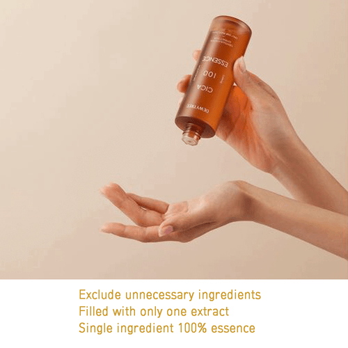 DewyTree Cica 100 Essence 160 ml (5,4 oz) - Un ingrediente 100% / certificación vegana - Imagen 7 de 12