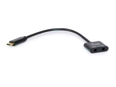 Equip 133469 Equip Adapter USB-C -> Audio DAC 2x3Pin 3.5mm St/Bu 0.15m sw