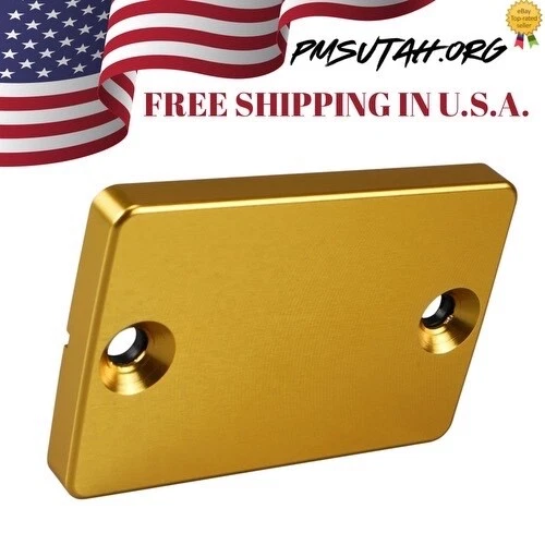 Cubierta tapa depósito freno dorada Kawasaki Z125 Pro 2017-24 KRT 17-18 SE 2018 Z 125 Foto 2 de 4