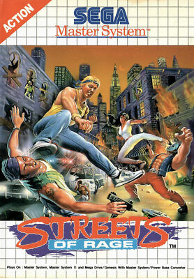 Streets of Rage Sega Master System Gut