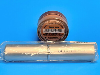 bareminerals FAUX TAN .85 grams with RETRACTABLE FLAWLESS APPLICATION Brush