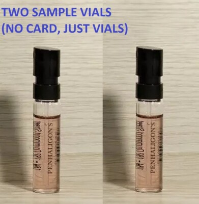 2X Terrible Teddy Penhaligon's Portraits SAMPLE MEN'S COLOGNE Parfum PERFUME VIA