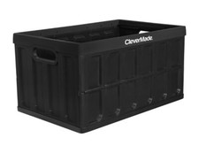 Clevermade clever crates on demand folding crate - 16 gal /62L  Color: black
