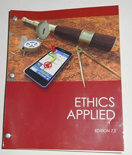 Ethics Applied 7.5 - Ring-bound - GOOD - Picture 1 of 1