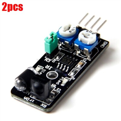 2Pcs For Arduino Obstacle Avoidance Sensor Infrared Ir Sensor Smart Car Ic Ne na