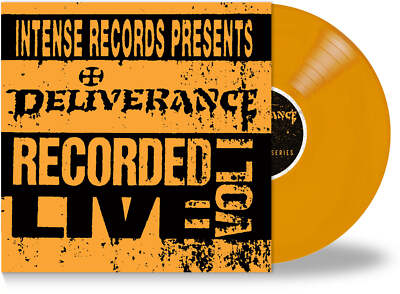DELIVERANCE - INTENSE LIVE SERIES VOLUME 1 (Orange Vinyl, 2024, Retroactive)
