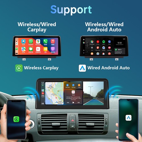 For BMW CCC E81 E82 E87 E88 10.25' Wireless CarPlay Touchscreen Car Stereo - Picture 8 of 15