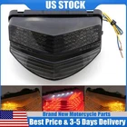 Integrated LED TailLight Turn Signals for Honda CBR 600 F4i 2001-2003 Smoke T1