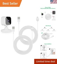 Reliable 2-Pack 25ft Power Extension Cables for Continuous Blink Mini Charging