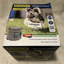 Safest Pet Fence The Original Wireless Containment System Covers up to 1/2 Acre