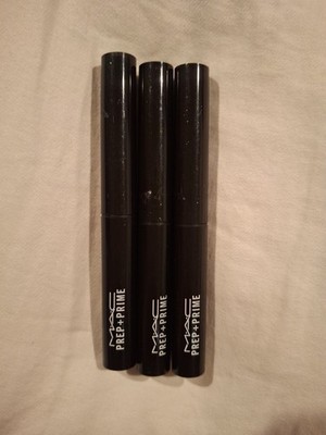 MAC PREP + PRIME LIP PRIMER LIPSTICK BASE .05 OZ / 1.70 G FULL SIZE X3