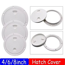 ABS Hatch Cover 4 6 8 inch Deck Inspection Plate For Boat Yacht Marine