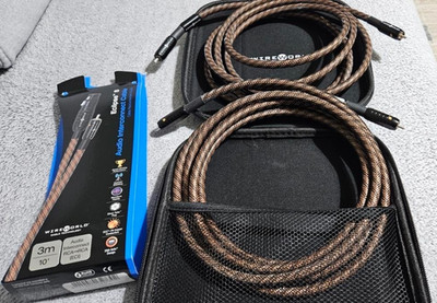 WireWorld Eclipse 8 Audio RCA - RCA (ECI) Audio Interconnect kabel 3m 1 paar