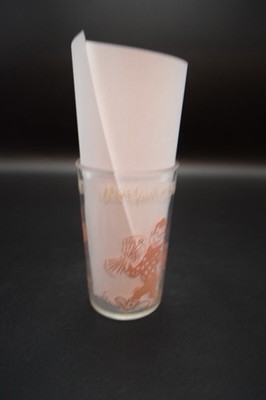 Welch's 1953 Vintage Howdy Doody Glass Jelly Jar