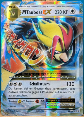 POKEMON - Evolutions - MTauboss EX (Mega Tauboss) - 65/108 - deutsch
